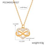color: MDTXP023-Gold Necklace