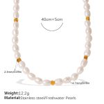 color: XL868WEG Freshwater Pearl Necklace