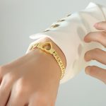 color: E390-Gold Bracelet -15+5cm
