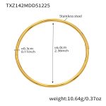 color: TXZ142-Gold Bangle