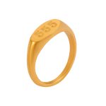 color: A812-Gold Numbers 5 / size: US 8