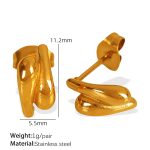 color: EH774 Gold Earrings