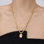 color: P1783-Gold Necklace