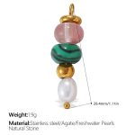 color: PJ659CRG Natural Stone Pendant