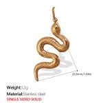 color: PJ197G Single-sided Solid Gold Pendant