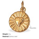 color: PJ414G Gold Pendant