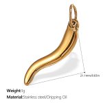 color: PJ386G Gold Pendant