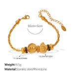 color: SL446G1 Multi-element Bracelet