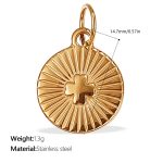 color: PJ377G Gold Pendant