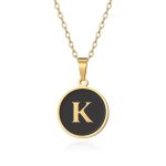 color: Gold Letter -K
