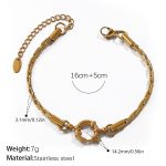 color: SL344G Gold Bracelet