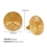 color: EH804 Gold Earrings
