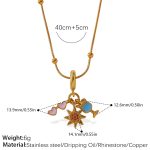 color: PJ865G-XL566G1.3MM Snake Bone Bead-clip Chain