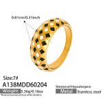 color: A138-Gold Ring / size: US 6