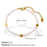 color: SL416WEG Freshwater Pearl Bracelet