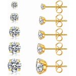 color: 6 Claw 6MM Gold MS-108
