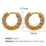 color: EH466 Gold Earrings