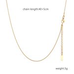 color: Snake Chain Gold C-008