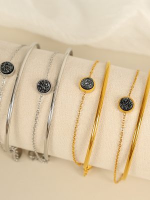 New Women's Bracelet Simple All-Match High-Grade Light Luxury Handmade Chain Bracelet Bracelet for Women