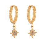 color: Q153-Gold Earrings