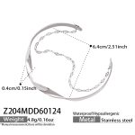 color: Z204-Steel Color Bangle