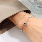 color: E144-Steel Color Bracelet