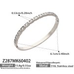 color: Z287-Steel Color Bangle