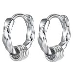 color: 2.5*12mm Twisted Wire with 4 Ring Steel Color