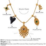 color: XL788G4 Multi-element Necklace