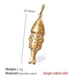 color: PJ195G Gold Pendant Only