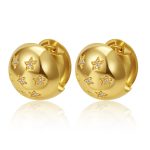 color: Round Set with Stone Ear Cuff
