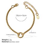 color: SL243G Gold Bracelet