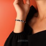 color: E200-Steel Color Bracelet -15+5cm