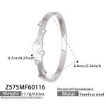 color: Z575-Steel Color Bangle