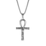 color: Cross Eye + Stainless Steel Chain
