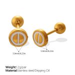 color: EH1388WEG Piercing Stud Earrings