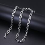 color: 7mm 8-face Polished Lobster Clasp / size: 18cm Bracelet