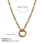 color: XL631G Gold Necklace