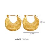 color: EH125 Gold 1 Pair