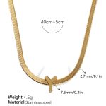 color: XL459GY Gold Necklace