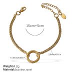 color: SL258G Gold Bracelet