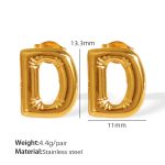 color: EH860GD Gold Earrings