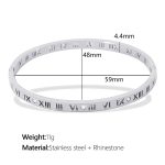 color: SZ53 Silver Bangle