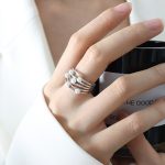 color: A463-Steel Color Ring / size: US 7