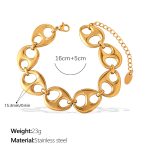 color: SL443G Gold Bracelet