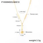 color: P1000-Gold Necklace