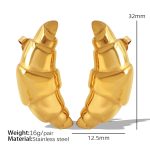 color: EH251 Gold Earrings