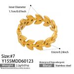 color: Y155-Gold Ring