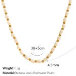 color: XL362WEG Freshwater Pearl Necklace