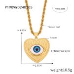 color: P1909-Gold Necklace